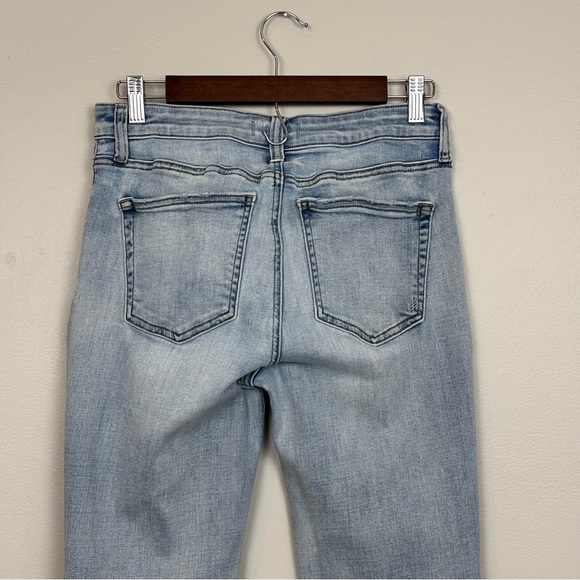 Silver Jeans Womens 28 Blue Most Wanted Ankle Straight Mid Rise Stretch Denim - Picture 6 of 11